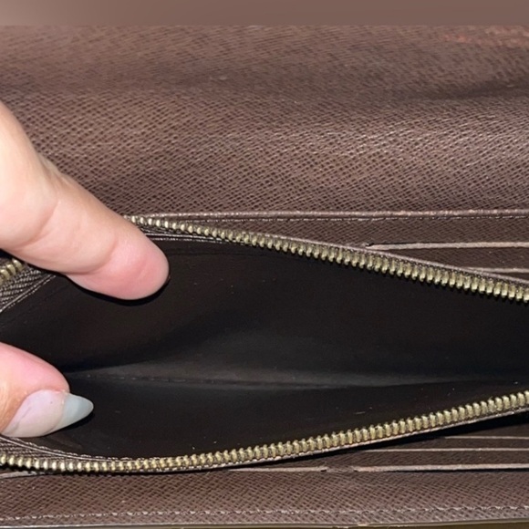 Louis Vuitton Envelope Wallet Long Portefeiulle Sarah Brown Damier - Picture 4 of 16